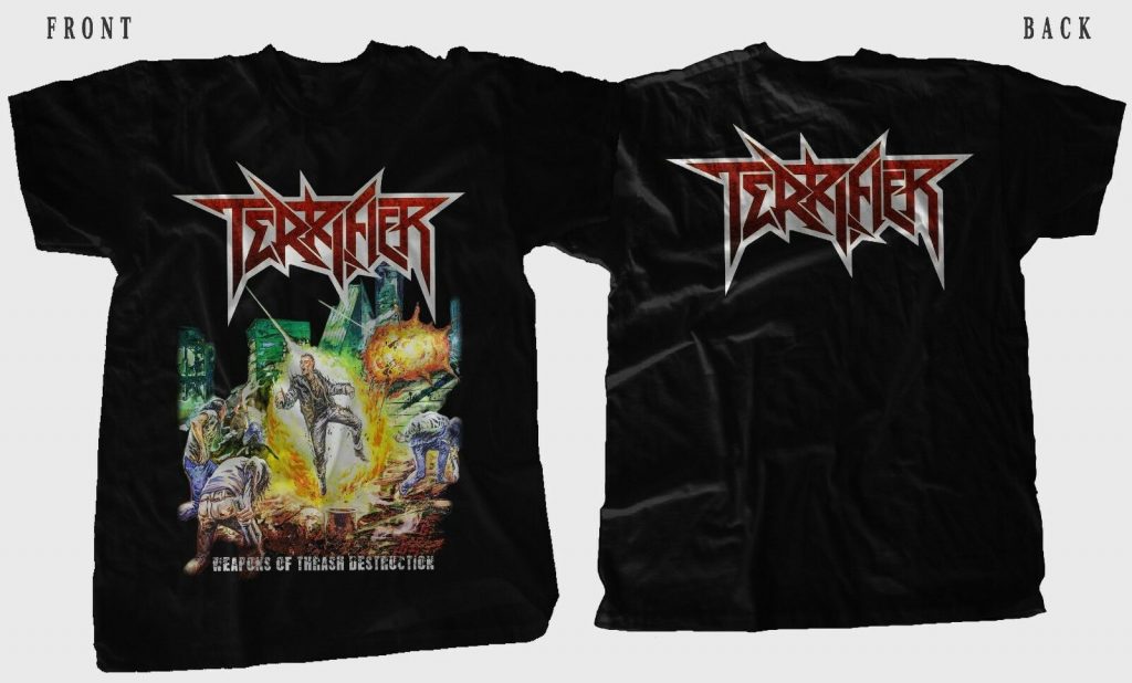 TERRIFIER - Weapons of Thrash Destruction - Canadian Thrash Metal Band ...